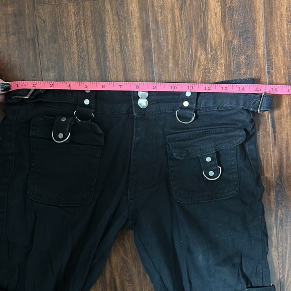 Y2K Punk Bootcut Flare Jeans - Picture 13 of 13